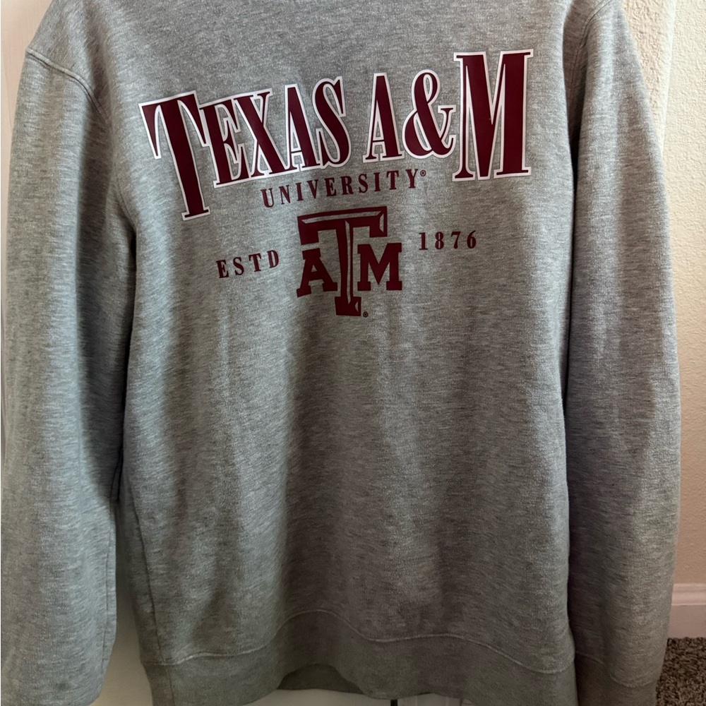 Texas A&M University Gray Sweater